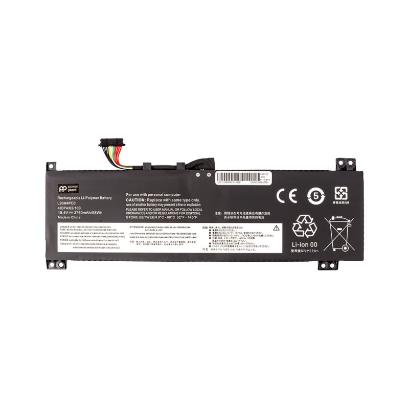 Аккумулятор для ноутбука LENOVO Legion 5-15ITH6H (L20M4PC0) 15.4V 3750mAh PowerPlant (NB482375)