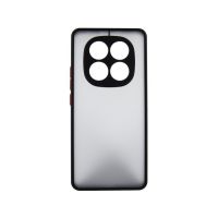 Чохол до мобільного телефона Dengos Matte Xiaomi Redmi Note 14 Pro (Black) (DG-TPU-MATT-156)