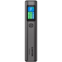 Батарея универсальная Canyon 20000mAh OnPower 230 TFT PD/130W Dark Grey (CNS-CPB230DG)