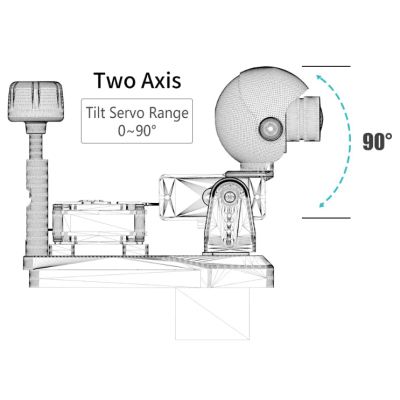 Подвес для дрона ATOMRC 3D printed Gimbal-Two axis (Gimbaltwo)
