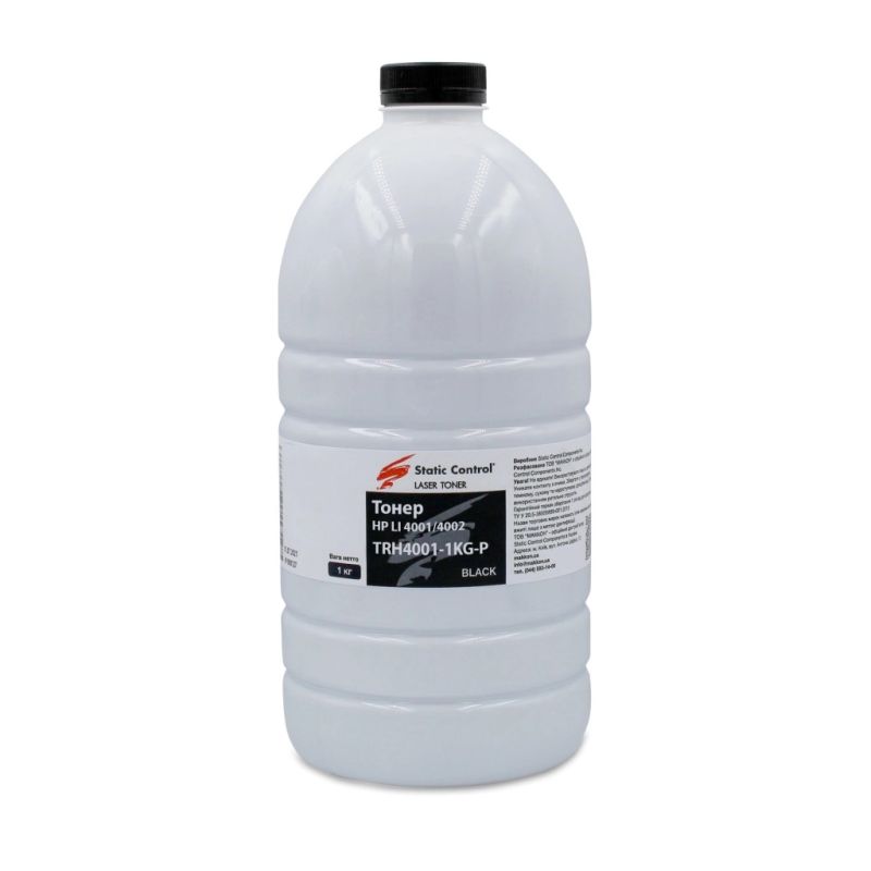 Тонер HP LJ 4001/4002 1кг фасовка Static Control (TRH4001-1KG-P)