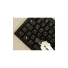 Наклейка на клавиатуру BestKey непрозрачная чорная, 68, оранжевый (BK13ORA/024)