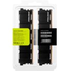 Модуль пам\'яті для комп\'ютера DDR4 32GB (2x16GB) 3200 MHz Black Prologix (PRO32GB3200B4K)