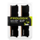 Модуль пам\'яті для комп\'ютера DDR4 16GB (2x8GB) 3200 MHz Black Prologix (PRO16GB3200B4K)