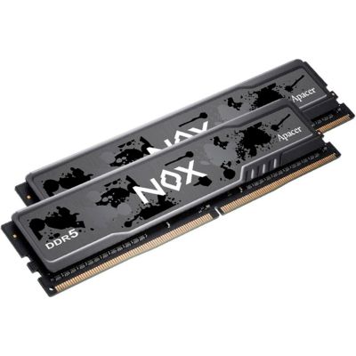 Модуль памяти для компьютера DDR5 32GB (2x16GB) 5600 MHz NOX Apacer (AH5U32G56C522MBAA-2)