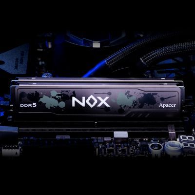 Модуль пам\'яті для комп\'ютера DDR5 32GB (2x16GB) 5600 MHz NOX Apacer (AH5U32G56C522MBAA-2)