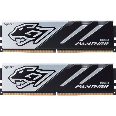 Модуль пам\'яті для комп\'ютера DDR5 32GB (2x16GB) 5600 MHz Panther Apacer (AH5U32G56C5227BAA-2)