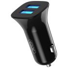 Зарядное устройство XO CC31 2.4A/2 USB Black (XO-СC31-BK)