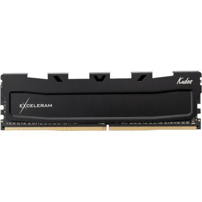 Модуль пам\'яті для комп\'ютера DDR5 16GB 6000 MHz Black Kudos eXceleram (EK50160602836C)