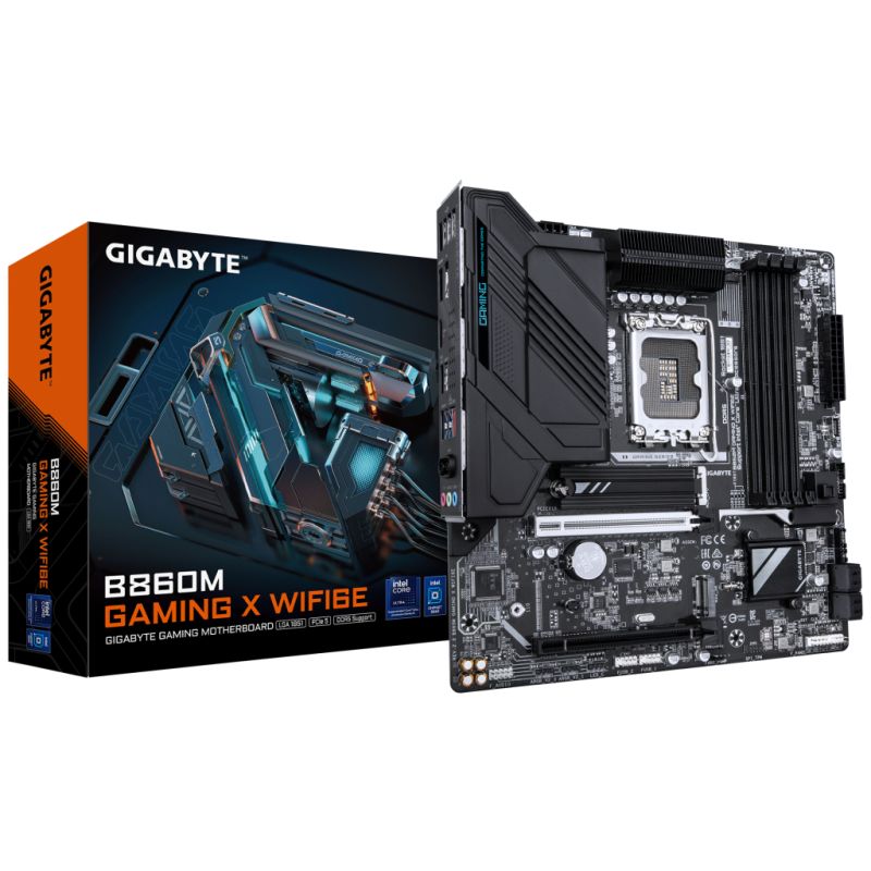 Материнська плата GIGABYTE (B860M GAMING X WIFI6E)