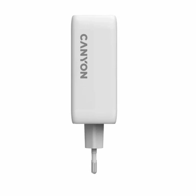 Зарядное устройство Canyon CU100ACC GaN 100W 3xPD 1xQC EU White (CNS-CUW100ACC)