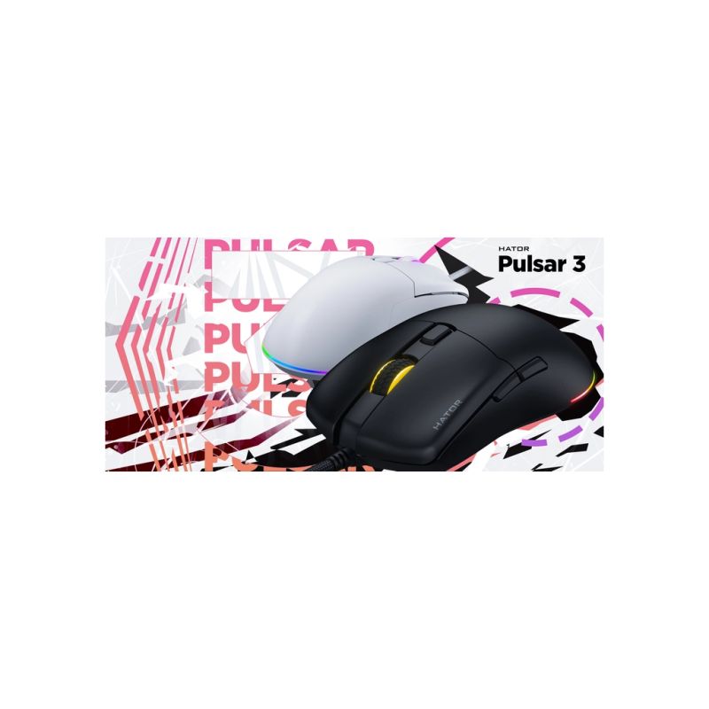 Мишка Hator Pulsar 3 USB Black (HTM610)