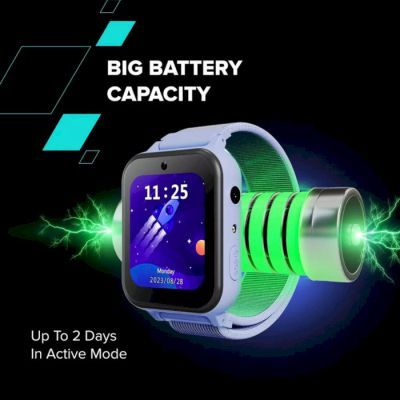 Смарт-часы Canyon Alfie KW-37 MP3 Study&Game Green (CNE-KW37GB)