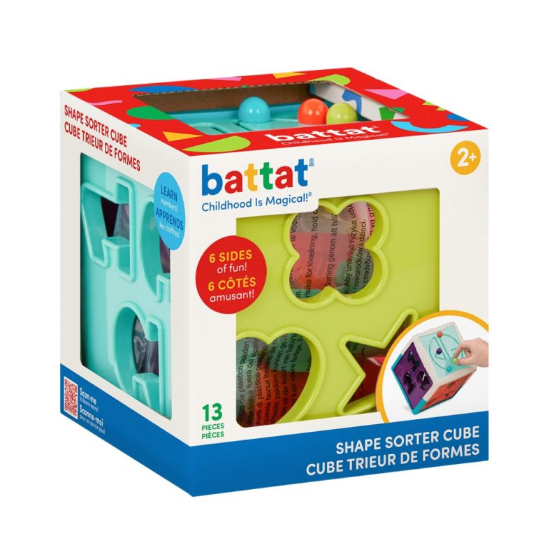 Развивающая игрушка Battat сортер - Умный куб (BT4577Z)