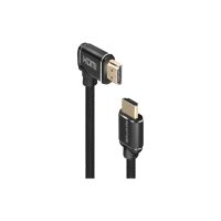 Кабель мультимедийный HDMI M to HDMI M V2.0 5.0m 90° corner Promate (prolink4k1-500.black)