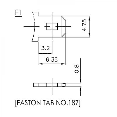 Батарея до ДБЖ CSB 12В 12 Аг (GPL12120 F2)