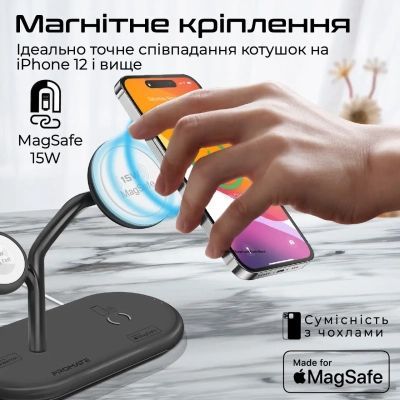 Зарядное устройство Promate wireless (synergy-pro.black)