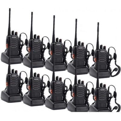 Портативная рация Baofeng BF-888S Ten Pack комплект 10 шт (2200000758941)