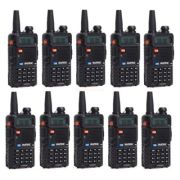 Портативная рация Baofeng UV-5R Black Ten Pack комплект 10 шт (2200000758972)