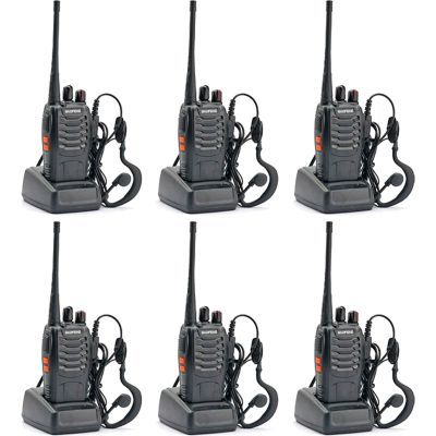 Портативная рация Baofeng BF-888S Six Pack комплект 6 шт (2200000758996)