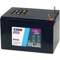 Акумулятор автомобільний EXIDE START-STOP AGM 14Ah бокова(+/-) (200EN) (EK143)