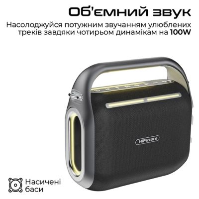 Акустическая система HiFuture Musicbox 200 Black (musicbox200.black)