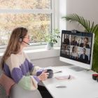 Наушники Sandberg Wireless Office Headset Pro+ Bluetooth Black (126-18)