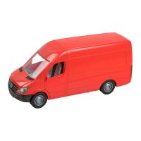 Масштабная модель автомобиля Tigres Mercedes-Benz Sprinter грузовой (красный) (39652)