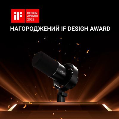 Мікрофон Fifine (T688) USB/XLR Black (T688)