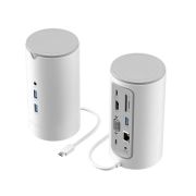 Концентратор Vention USB3.1 Type-C to HDMI/VGA/USB3.0x3/RJ45/SD/TF/TRRS 3.5m/PD/DC100W12-in-1 (TPHWC-EU)