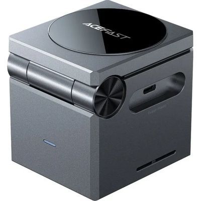 Зарядний пристрій Acefast Wireless QI 3in1 15W E18 Rubik\'\'s (6974316282884)