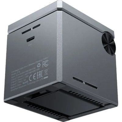 Зарядний пристрій Acefast Wireless QI 3in1 15W E18 Rubik\'\'s (6974316282884)