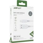 Дата кабель USB 2.0 AM to Lightning 1.2m 2.4A TPE C3-02 White Acefast (6974316280835)