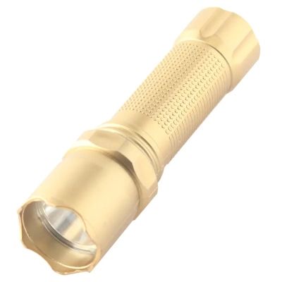 Фонарь Quantum (QM-FL1042) Minik 3W LED з USB Black-Gold, 2 шт./уп. (QM-FL1042)