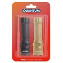 Фонарь Quantum (QM-FL1042) Minik 3W LED з USB Black-Gold, 2 шт./уп. (QM-FL1042)