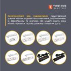 Сетевой удлинитель TECCO 3м 3 поста black (8681277843280)