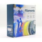 Пластик для 3D-принтера Gembird PETG High Speed, 1.75 мм, 1 кг, black (3DP-PETG1.75HY-01-BK)