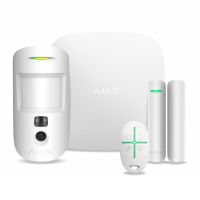 Комплект охоронної сигналізації Ajax (StarterKit Cam HDR white)