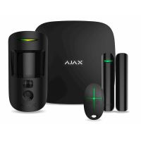 Комплект охоронної сигналізації Ajax (StarterKit Cam HDR black)