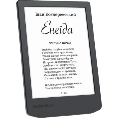 Электронная книга Pocketbook 619 Verse Lite, Midnight Grey (PB619-T-CIS)