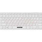 Клавиатура Maxxter (KBM-C01W-UA) USB UA White (KBM-C01W-UA)