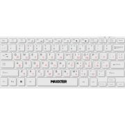 Клавиатура Maxxter (KBM-C01W-UA) USB UA White (KBM-C01W-UA)