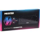 Клавиатура Maxxter (KBM-C01B-UA) USB UA Black (KBM-C01B-UA)