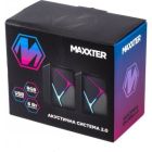 Акустична система Maxxter (CSP-U004RGB) USB Black (CSP-U004RGB)