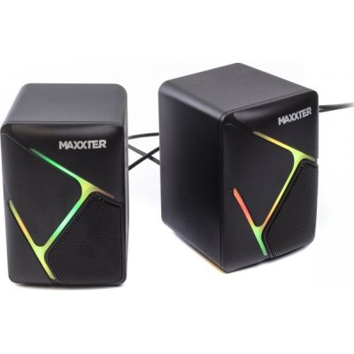 Акустична система Maxxter (CSP-U004RGB) USB Black (CSP-U004RGB)