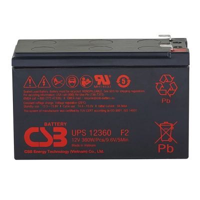 Батарея до ДБЖ CSB (UPS123607F2) 12V 7Ah (UPS123607F2)