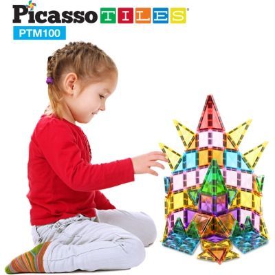 Конструктор Picasso магнітний Tiles Mini Diamond Series Set 100 деталей (817338022327)