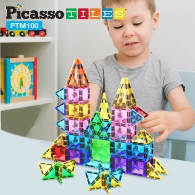 Конструктор Picasso магнітний Tiles Mini Diamond Series Set 100 деталей (817338022327)