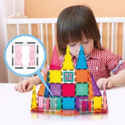 Конструктор Picasso магнітний Tiles Magnetic Building Blocks 36 деталей (817338027971)