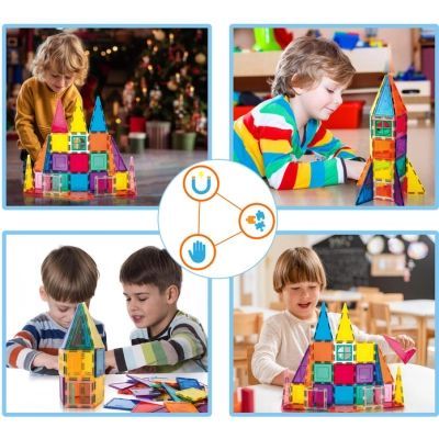 Конструктор Picasso магнітний Tiles Magnetic Building Blocks 36 деталей (817338027971)